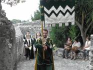 Un salto nel Medioevo con i Falconieri del Rosone alla Rocca medievale di Montecelio - Foto di Luciano Fioravanti