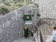 Un salto nel Medioevo con i Falconieri del Rosone alla Rocca medievale di Montecelio - Foto di Luciano Fioravanti