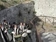 Un salto nel Medioevo con i Falconieri del Rosone alla Rocca medievale di Montecelio - Foto di Luciano Fioravanti