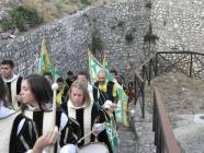 Un salto nel Medioevo con i Falconieri del Rosone alla Rocca medievale di Montecelio - Foto di Luciano Fioravanti