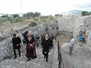 Un salto nel Medioevo con i Falconieri del Rosone alla Rocca medievale di Montecelio - Foto di Luciano Fioravanti