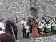 Un salto nel Medioevo con i Falconieri del Rosone alla Rocca medievale di Montecelio - Foto di Luciano Fioravanti