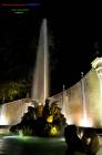 Villa d'Este di notte Tivoli-Fontana dei draghi. Foto di Damiano Graziani