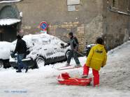 Neve a Montecelio 4 Febbraio 2012 - Foto di Fabrizio Greggi