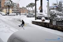 Neve a Montecelio 4 Febbraio 2012 - Foto di Damiano Graziani