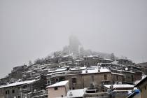 Neve a Montecelio 4 Febbraio 2012 - Foto di Damiano Graziani