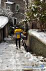 In bicicletta alla Rocca di Montecelio - Foto di Damiano Graziani