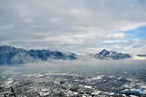 Panorama innevato Monte Gennaro - Foto di Damiano Graziani